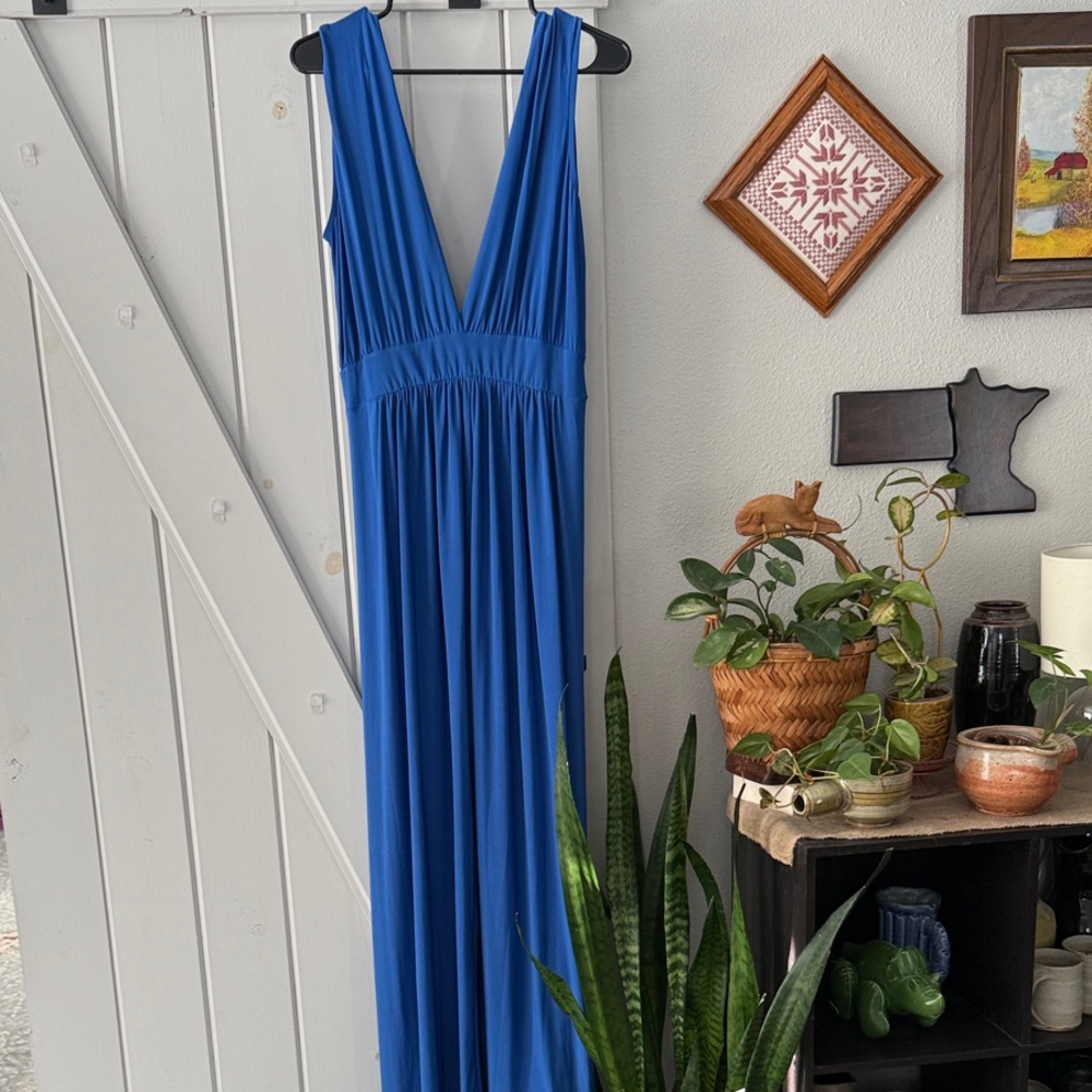 Fashion Nova Royal Blue Maxi Dress